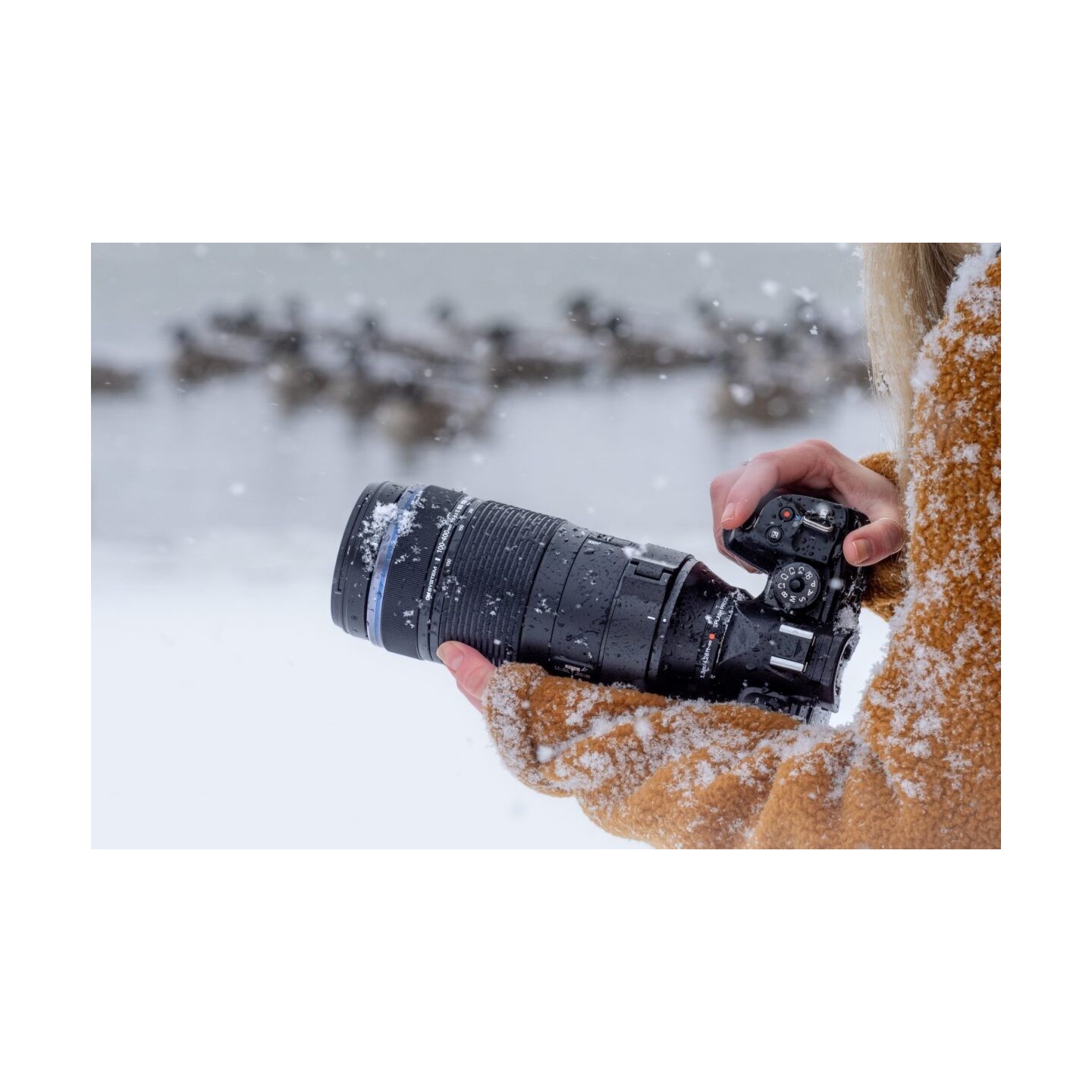 Olympus M.Zuiko Digital ED 100-400mm F5.0-6.3 IS II Lens - EZ-M1040 - Black — Buy in Cyprus with Fast Delivery