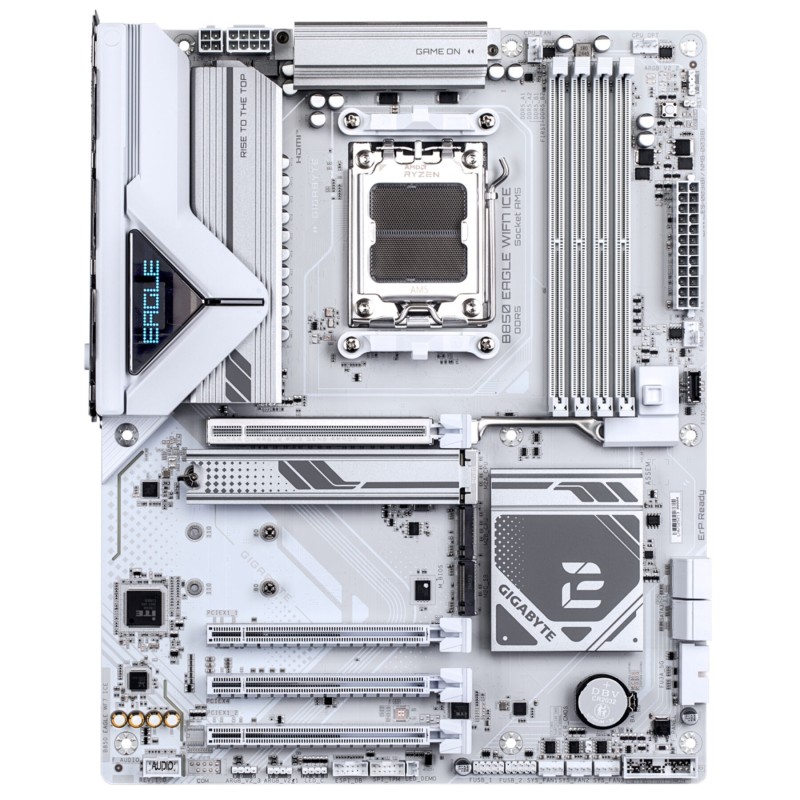 Buy GIGABYTE GA-B850 EAGLE WF7 ICE - AM5 ATX Motherboard, DDR5, 4 DIMM, 256GB, W... in Cyprus, Nicosia, Limassol, Larnaka, Pafos