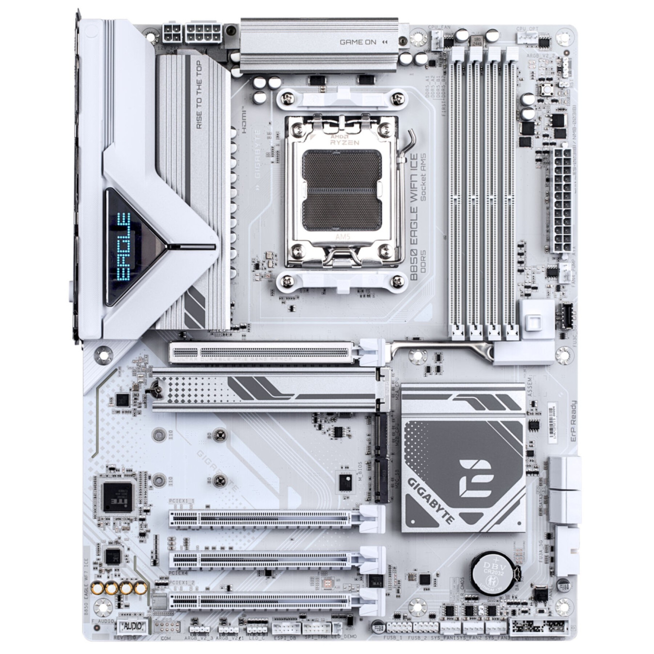 GIGABYTE GA-B850 EAGLE WF7 ICE - AM5 ATX Motherboard, DDR5, 4 DIMM, 256GB, Wi‑Fi — Buy in Cyprus with Fast Delivery