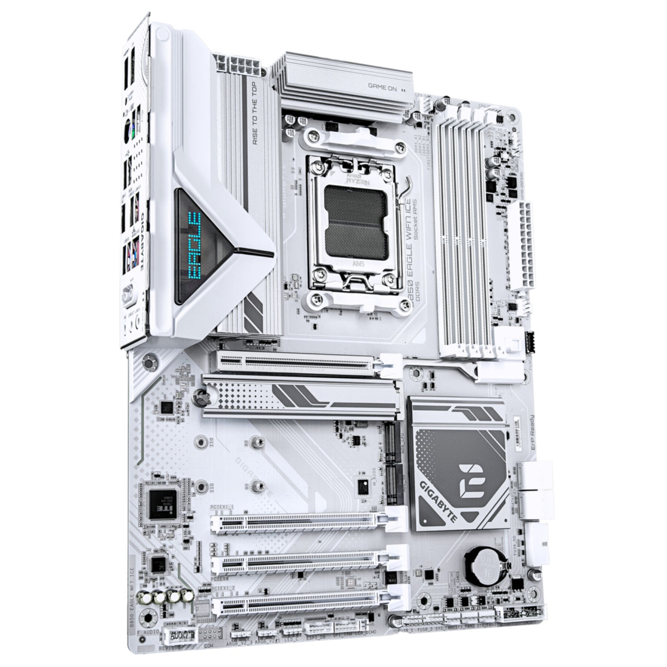 GIGABYTE GA-B850 EAGLE WF7 ICE - AM5 ATX Motherboard, DDR5, 4 DIMM, 256GB, Wi‑Fi — Buy in Cyprus with Fast Delivery