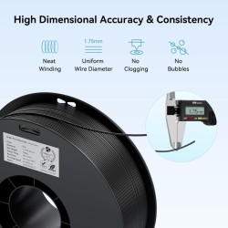 Buy Creality EN-PLA Value Pack - 3301010476 - Black, 1.75mm PLA filament, four s... in Cyprus, Nicosia, Limassol, Larnaka, Pafos