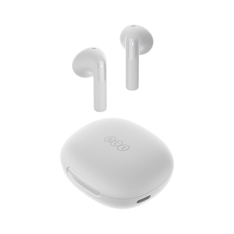 Buy QCY AilyBuds E20 White - E20 - Hybrid ANC, TWS, 13mm Driver, IPX4, BT5.4, 35h in Cyprus, Nicosia, Limassol, Larnaka, Pafos