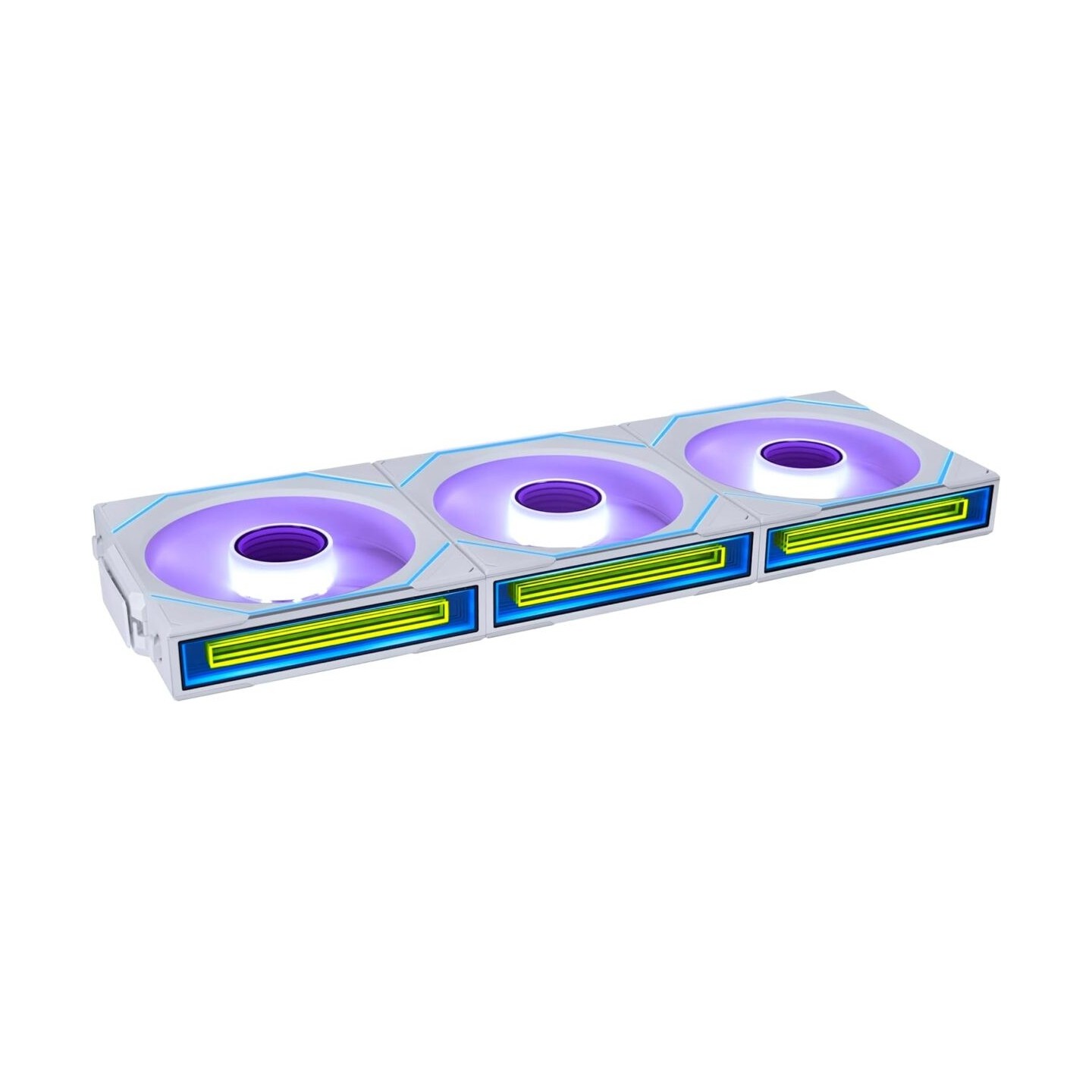 Lian Li UNI FAN SL-INF Wireless 3-Pack White ARGB PWM 120mm Fans w/ Controller (Boxed) — Buy in Cyprus with Fast Delivery