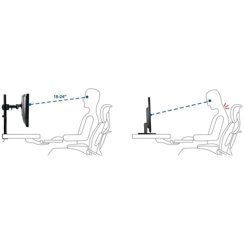 Buy Arctic Z2 Basic - Z2 Basic - Dual Monitor Arm, Desk Clamp in Cyprus, Nicosia, Limassol, Larnaka, Pafos