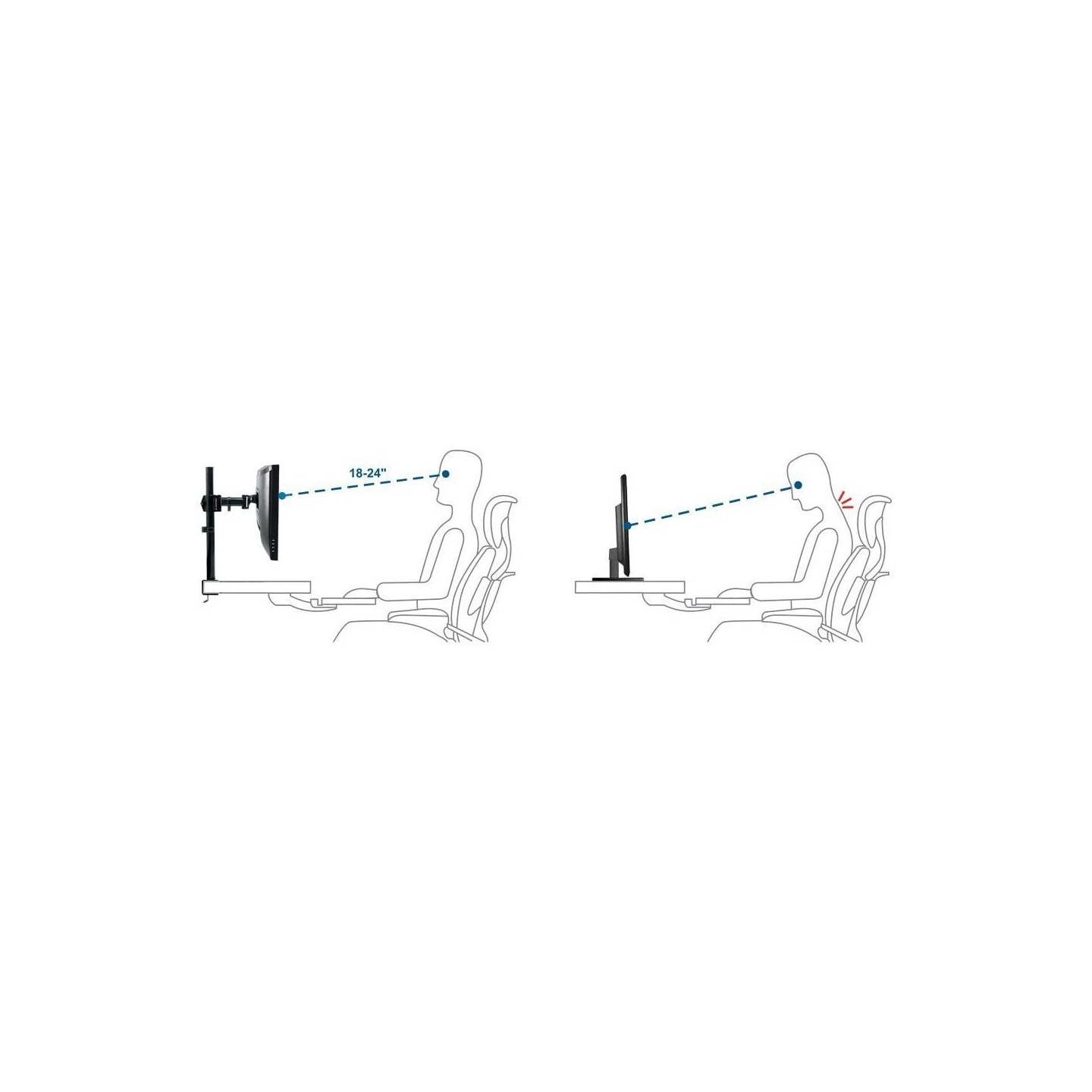 Arctic Z2 Basic Dual Monitor Arm - Desk Clamp Mount (Boxed) — Buy in Cyprus with Fast Delivery