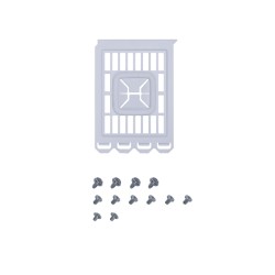 Buy Vertical GPU Kit for A3-mATX - A3-1W - White, PCIe 4.0 Riser Cable Included in Cyprus, Nicosia, Limassol, Larnaka, Pafos