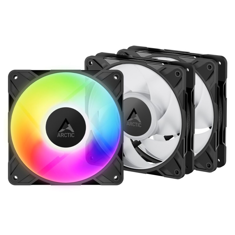 Arctic P12 Pro A-RGB - 3x120mm PWM ARGB Case Fans, 3000 RPM (Boxed) — Buy in Cyprus with Fast Delivery