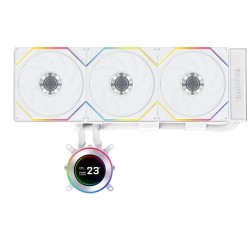 Lian Li HydroShift II LCD-C 360CL White - 360mm AIO LCD 2.1in UNI FAN CL (Boxed) — Buy in Cyprus with Fast Delivery
