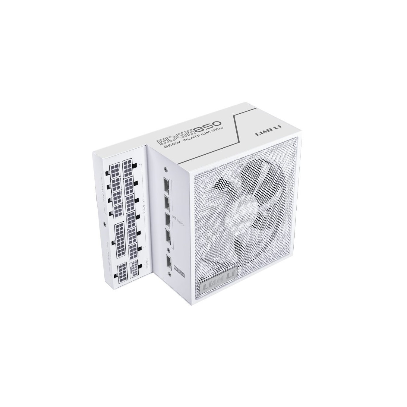 Lian Li Edge 850W – White ATX PSU 80+ Platinum | Armenius Store