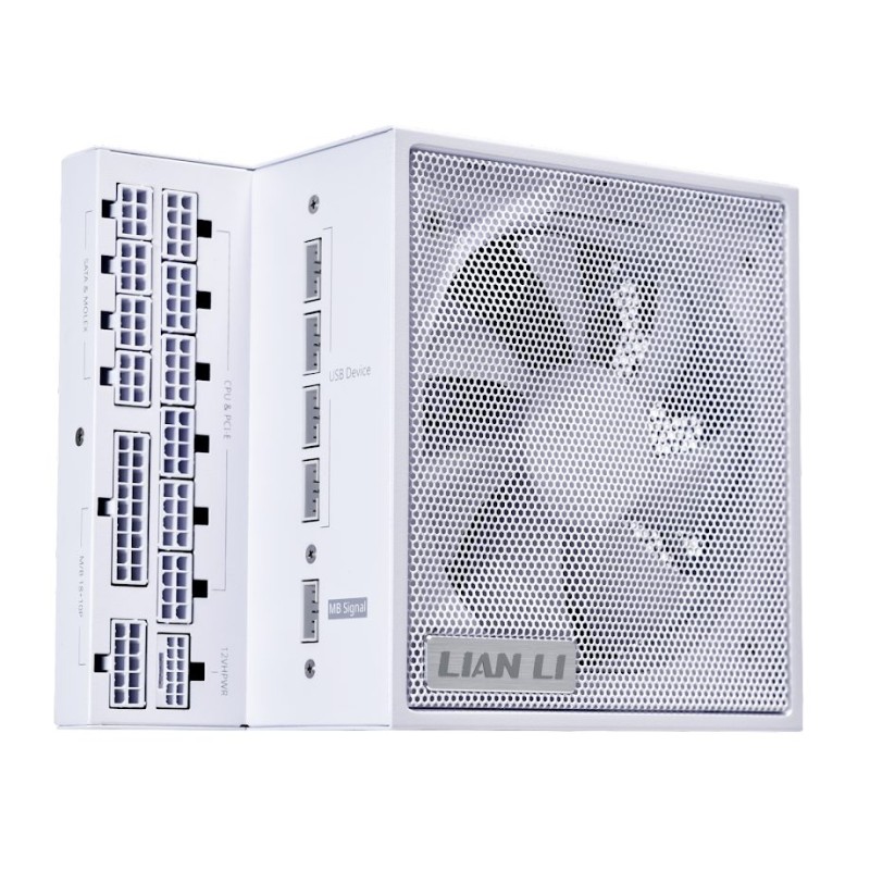 Buy Lian Li Edge 850W White ATX PSU - 80+ Platinum - Fully Modular in Cyprus, Nicosia, Limassol, Larnaka, Pafos