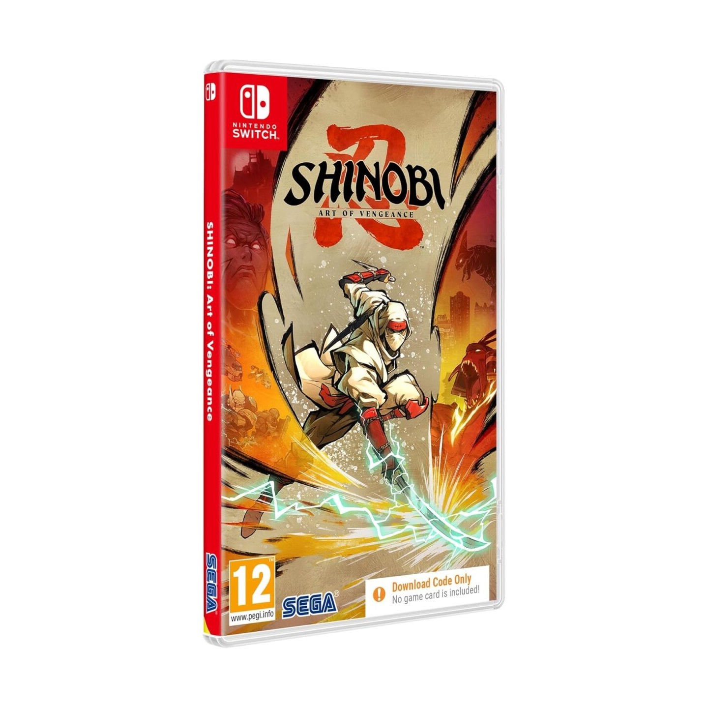 SHINOBI: Art of Vengeance - Switch - Boxed Edition (Original Arcade Outfit, Fortune Hunter Amulet)