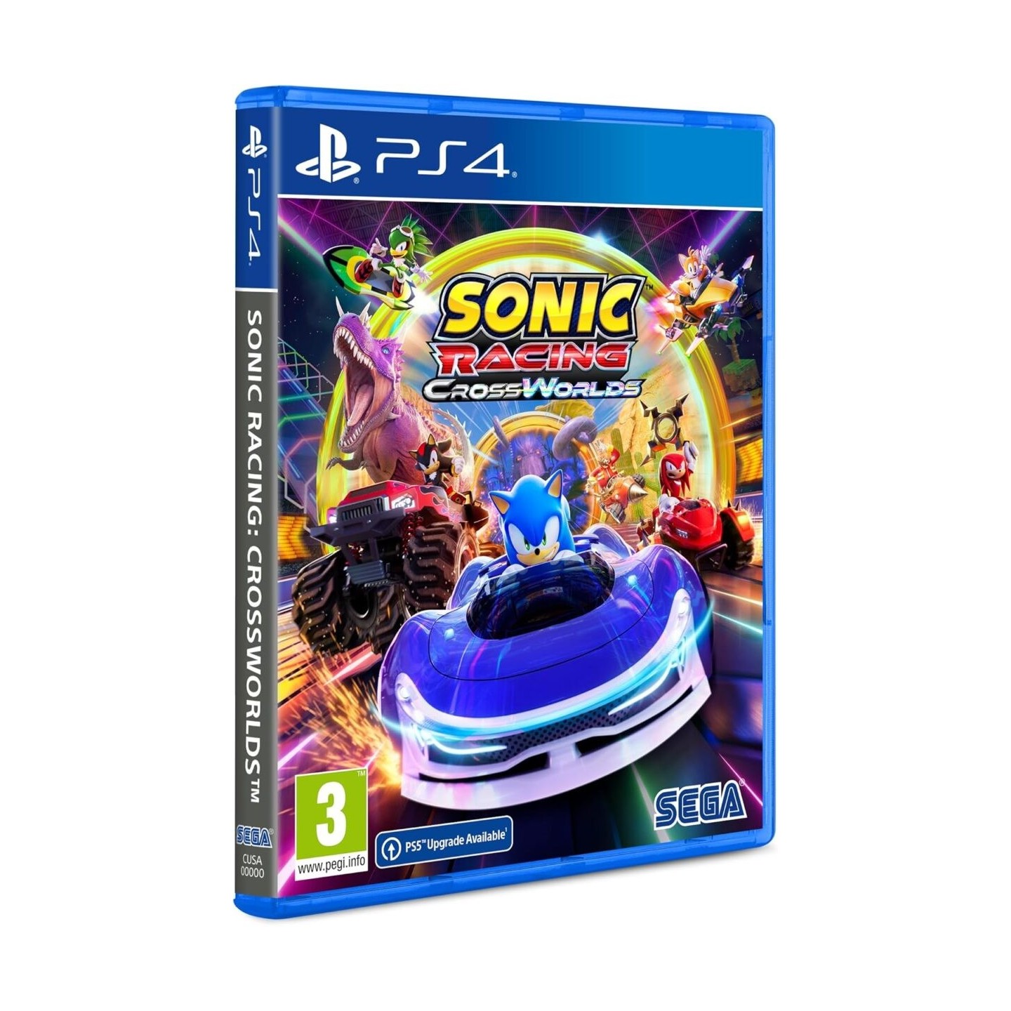 Sonic Racing: CrossWorlds - PS4 Disc Game - Multi-Dimensional Racing Adventure — Buy in Cyprus with Fast Delivery