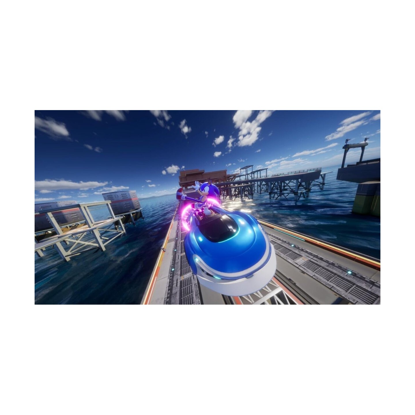 Sonic Racing: CrossWorlds - PS4 Disc Game - Multi-Dimensional Racing Adventure — Buy in Cyprus with Fast Delivery