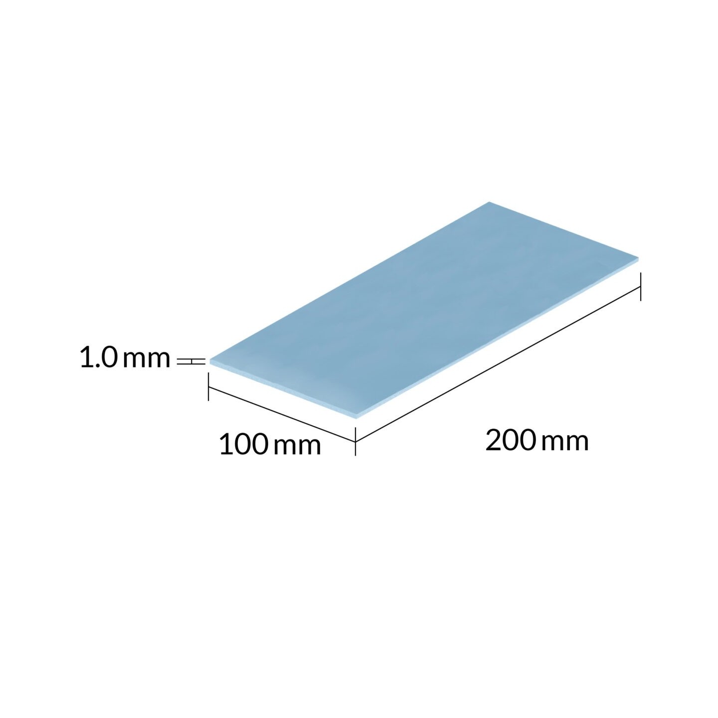 ARCTIC TP-3 Thermal Pad 200x100mm 1.0mm 2-Pack Premium (Boxed) — Buy in Cyprus with Fast Delivery