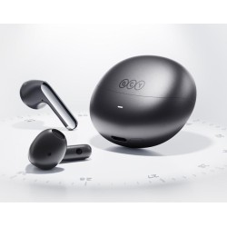 Buy QCY AilyBuds Pro - Black - ANC, TWS, LDAC, 6 mic, A.I. Noise Cancel in Cyprus, Nicosia, Limassol, Larnaka, Pafos