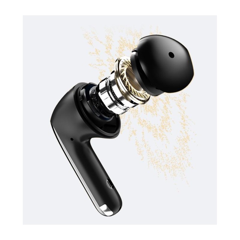 Buy QCY AilyBuds Pro - Black - ANC, TWS, LDAC, 6 mic, A.I. Noise Cancel in Cyprus, Nicosia, Limassol, Larnaka, Pafos