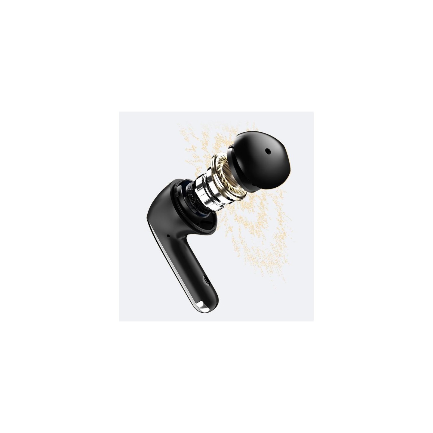 QCY AilyBuds Pro - Black - ANC, TWS, LDAC, 6 mic, A.I. Noise Cancel — Buy in Cyprus with Fast Delivery