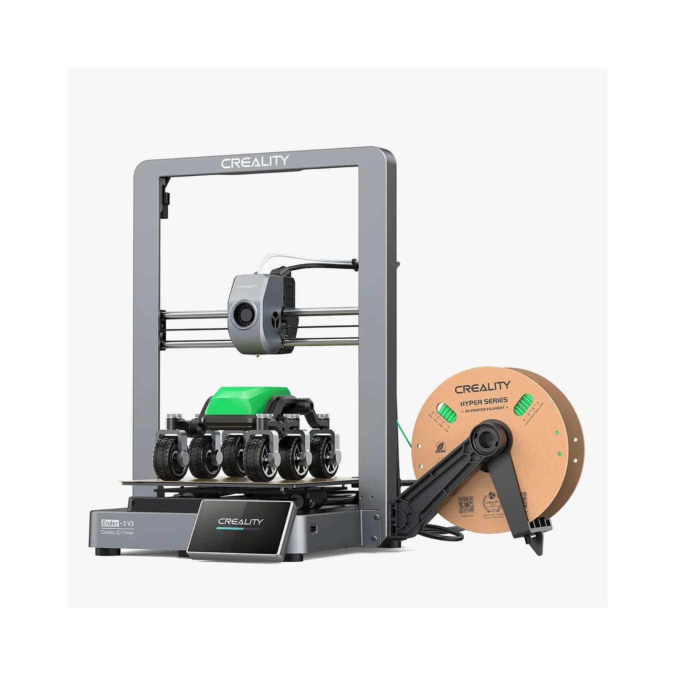 Creality Ender-3 V3 CoreXZ 3D Printer - Ender-3 V3 - 600 mm/s CoreXZ, 220x220x250 Build Area