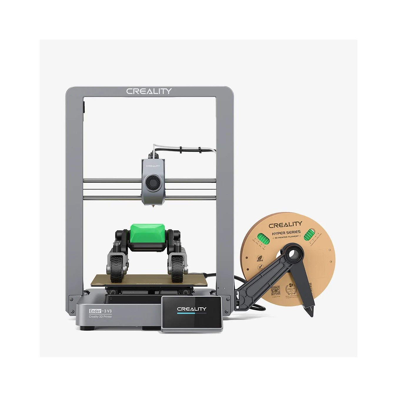 Creality Ender-3 V3 CoreXZ 3D Printer - Ender-3 V3 - 600 mm/s CoreXZ, 220x220x250 Build Area