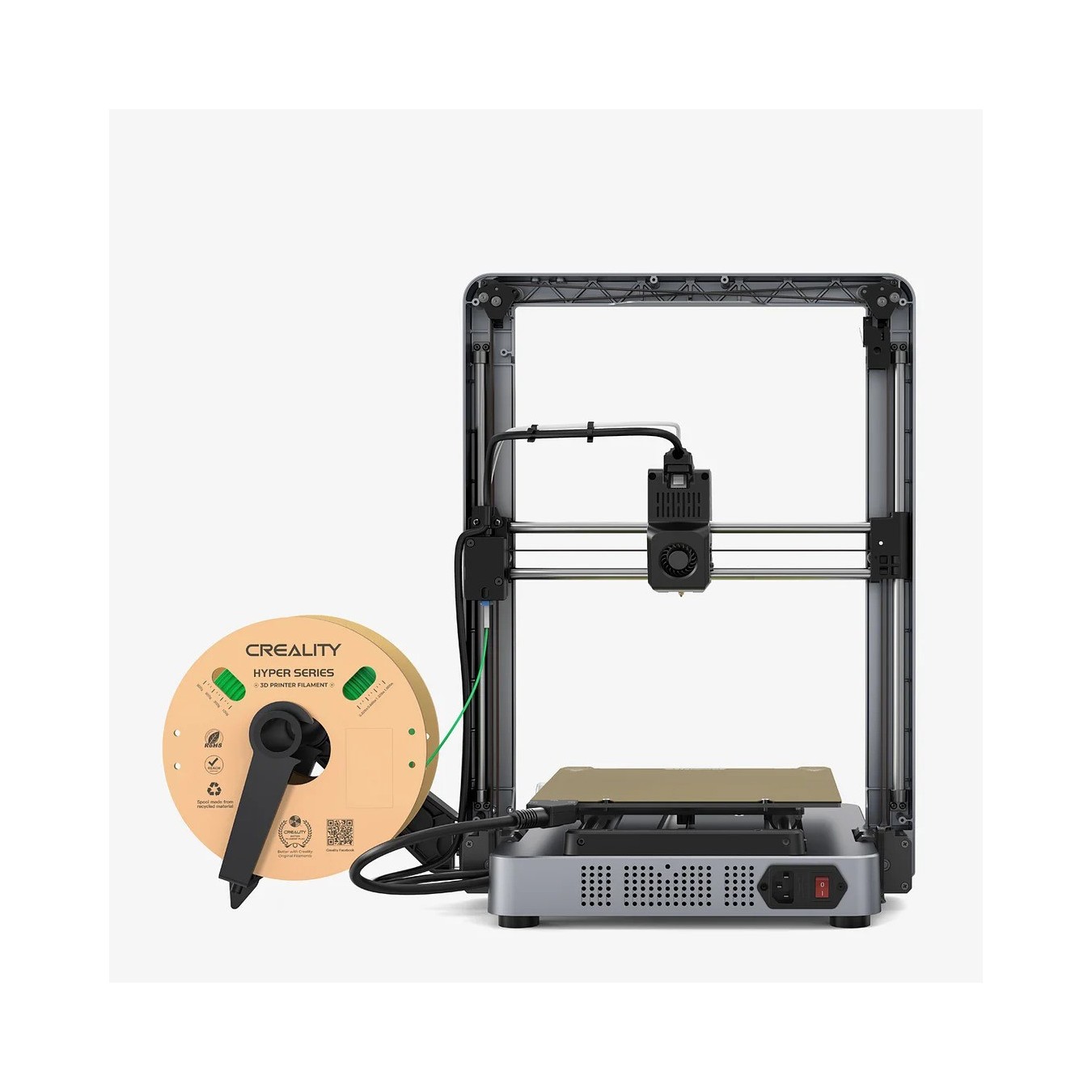 Creality Ender-3 V3 CoreXZ 3D Printer - Ender-3 V3 - 600 mm/s CoreXZ, 220x220x250 Build Area