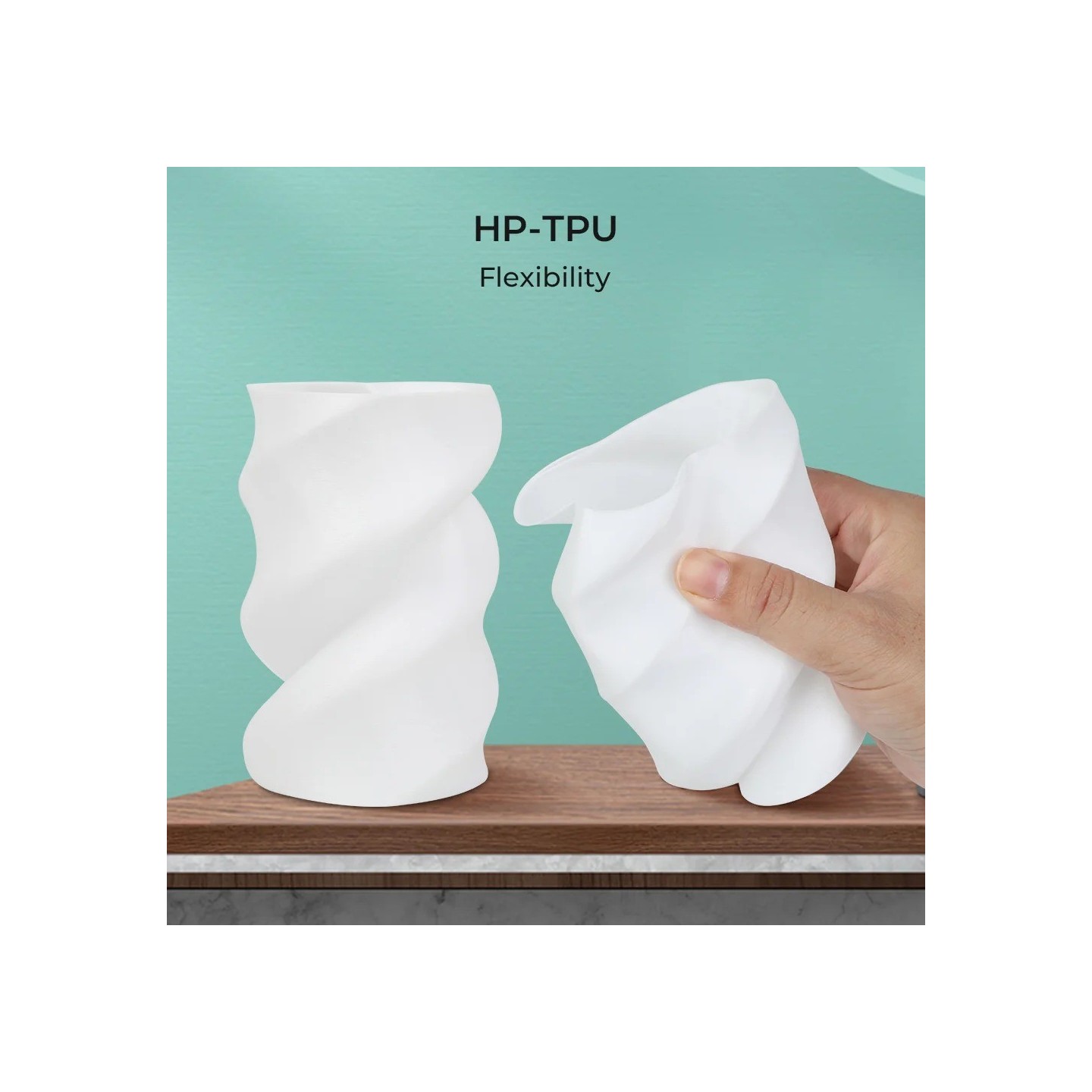 Creality HP-TPU White Filament - 3301040031 - Color White, Diameter 1.75mm, Weight 1kg — Buy in Cyprus with Fast Delivery