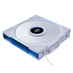 Buy Lian Li UNI FAN TL-LCD Wireless Reverse 140 - TL-LCD - White (1pc) Case Fan in Cyprus, Nicosia, Limassol, Larnaka, Pafos