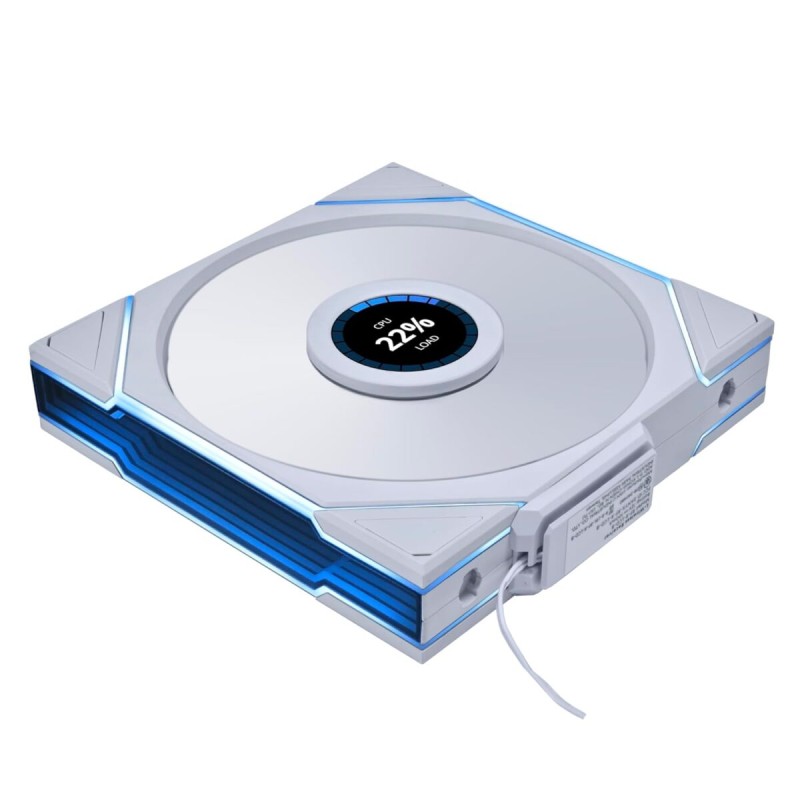 Buy Lian Li UNI FAN TL-LCD Wireless Reverse 140 - TL-LCD - White (1pc) Case Fan in Cyprus, Nicosia, Limassol, Larnaka, Pafos