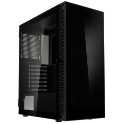 Buy Kolink Observatory HF Glass Midi Tower Case - Mid Tower (Black, No Fans) in Cyprus, Nicosia, Limassol, Larnaka, Pafos