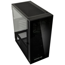 Buy Kolink Observatory HF Glass Midi Tower Case - Mid Tower (Black, No Fans) in Cyprus, Nicosia, Limassol, Larnaka, Pafos