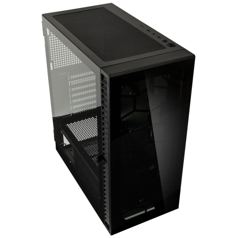 Buy Kolink Observatory HF Glass Midi Tower Case - Mid Tower (Black, No Fans) in Cyprus, Nicosia, Limassol, Larnaka, Pafos
