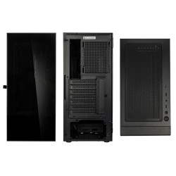 Buy Kolink Observatory HF Glass Midi Tower Case - Mid Tower (Black, No Fans) in Cyprus, Nicosia, Limassol, Larnaka, Pafos