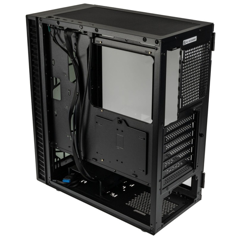 Buy Kolink Observatory HF Glass Midi Tower Case - Mid Tower (Black, No Fans) in Cyprus, Nicosia, Limassol, Larnaka, Pafos