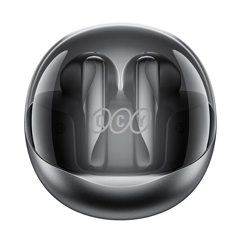 Buy QCY Ailypods Clear Black - TWS BT - 13mm Driver, ENC Wind Cancel for Calls, ... in Cyprus, Nicosia, Limassol, Larnaka, Pafos