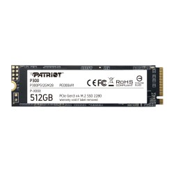 Buy Patriot P300 NVMe SSD - P300P512GM28 - 512GB M.2 2280 PCIe 3.0 x4 (NVMe 1.3) in Cyprus, Nicosia, Limassol, Larnaka, Pafos