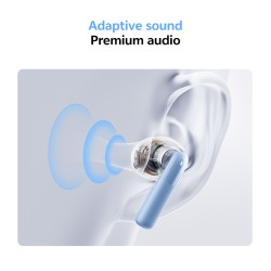 Buy QCY AilyBuds E20 Clear Blue - E20 - Hybrid ANC TWS Earbuds, 6 mics, 13mm dri... in Cyprus, Nicosia, Limassol, Larnaka, Pafos