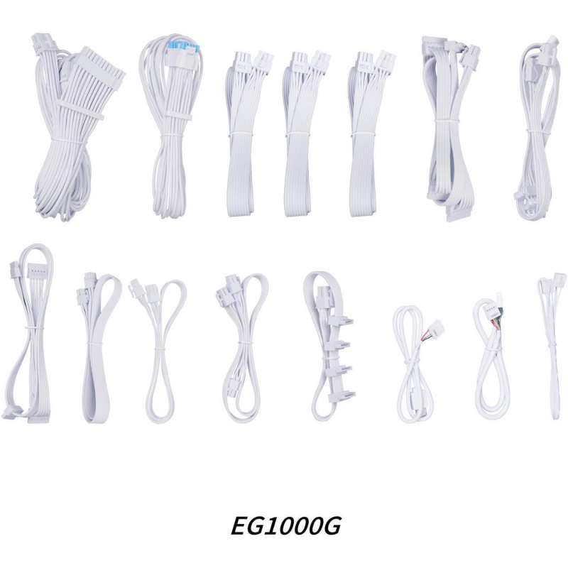 Buy Lian Li Edge 1000W White 80+ Gold - USB Hub, Fully Modular ATX PSU in Cyprus, Nicosia, Limassol, Larnaka, Pafos