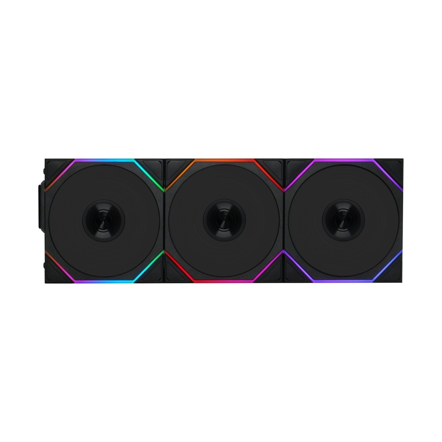 Lian Li UNI FAN TL Wireless 120 Black - 3x120mm ARGB Wireless Case Fans with Hub - 12RTL1W3B.00 (Boxed)