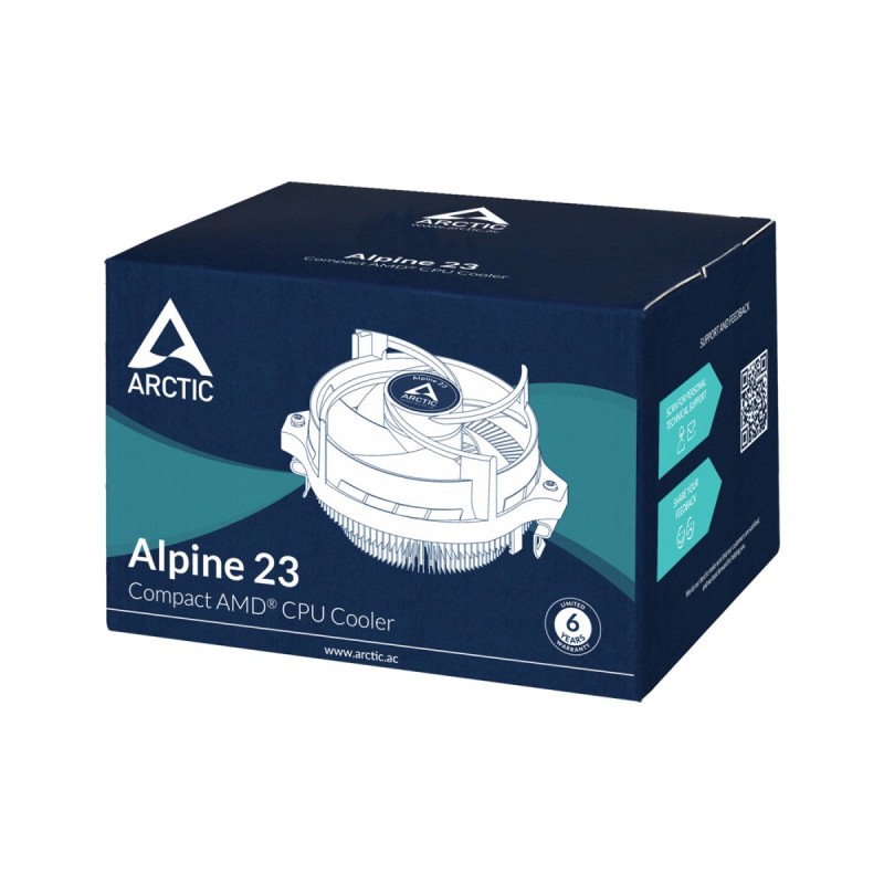 Buy Arctic Alpine 23 - 23 - 95W CPU Cooler for AM4 Socket in Cyprus, Nicosia, Limassol, Larnaka, Pafos