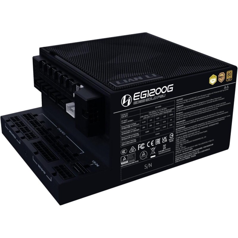 Buy Lian Li Edge 1200W PSU - Black - 80+ Gold, Fully Modular, USB Hub in Cyprus, Nicosia, Limassol, Larnaka, Pafos