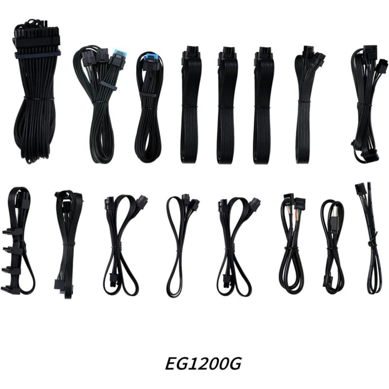 Buy Lian Li Edge 1200W PSU - Black - 80+ Gold, Fully Modular, USB Hub in Cyprus, Nicosia, Limassol, Larnaka, Pafos