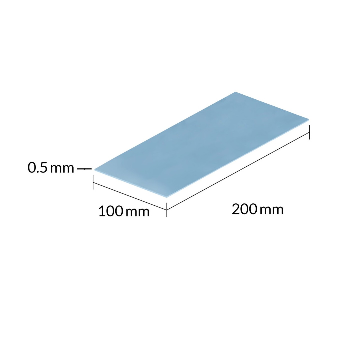 ARCTIC Thermal Pad - TP-3 - 200x100mm x 0.5mm, 2 Pack - Premium Performance — Buy in Cyprus with Fast Delivery