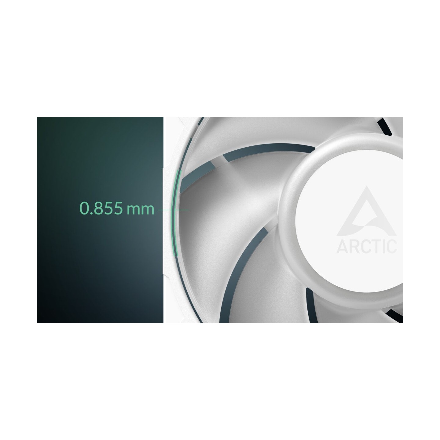 Arctic P12 Pro A-RGB White 120mm PWM Case Fan 3000RPM FDB ARGB (Boxed) — Buy in Cyprus with Fast Delivery