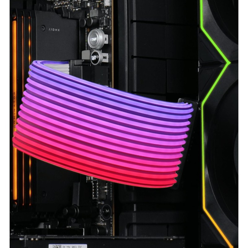 Buy Lian Li STRIMER Wireless for Motherboard 24-Pin - PW24-1W-T - ARGB Wireless ... in Cyprus, Nicosia, Limassol, Larnaka, Pafos