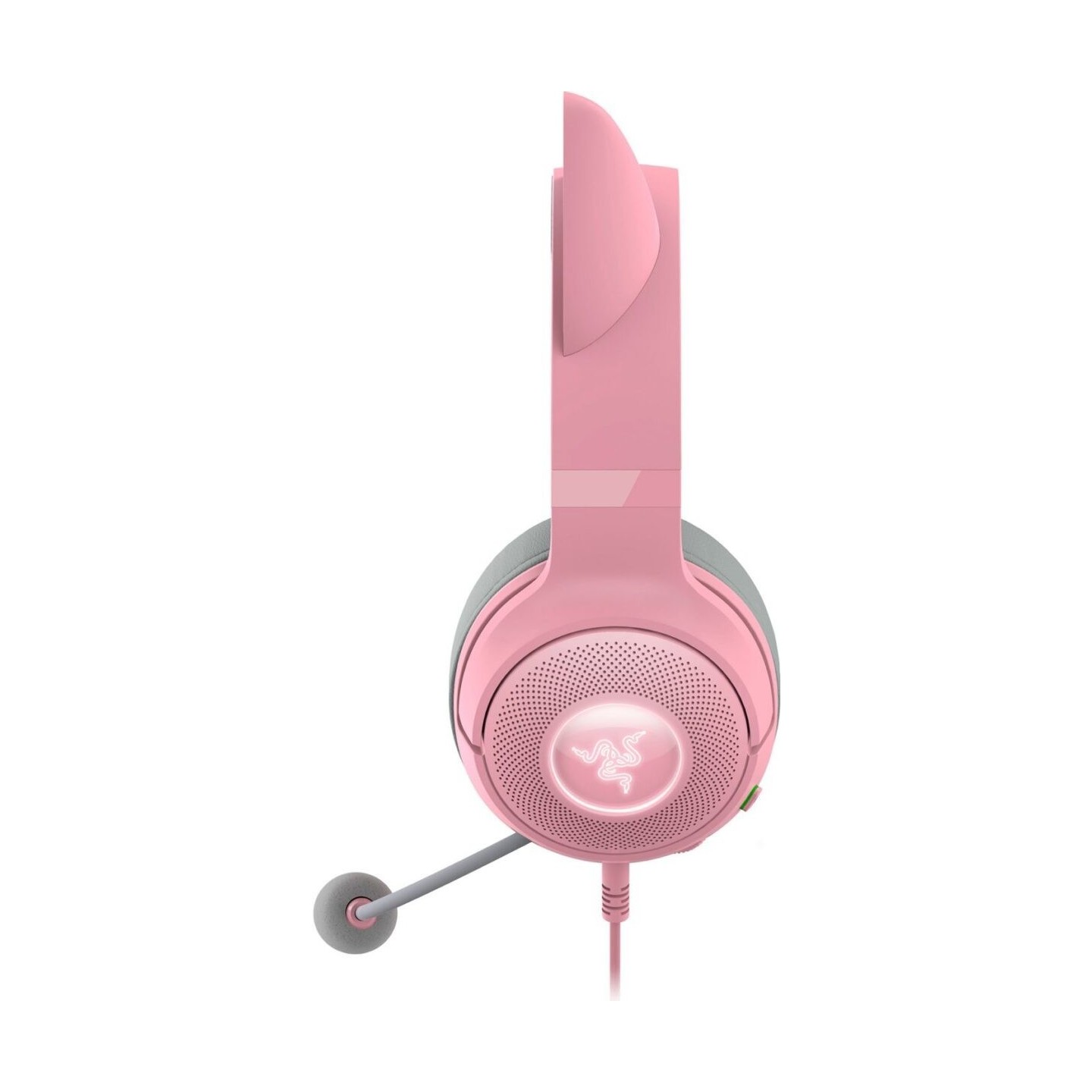 Razer Kraken Kitty V2 Quartz RGB USB 7.1 Gaming Headset w/ Kitty Ears - PC PS5 Switch (Boxed)