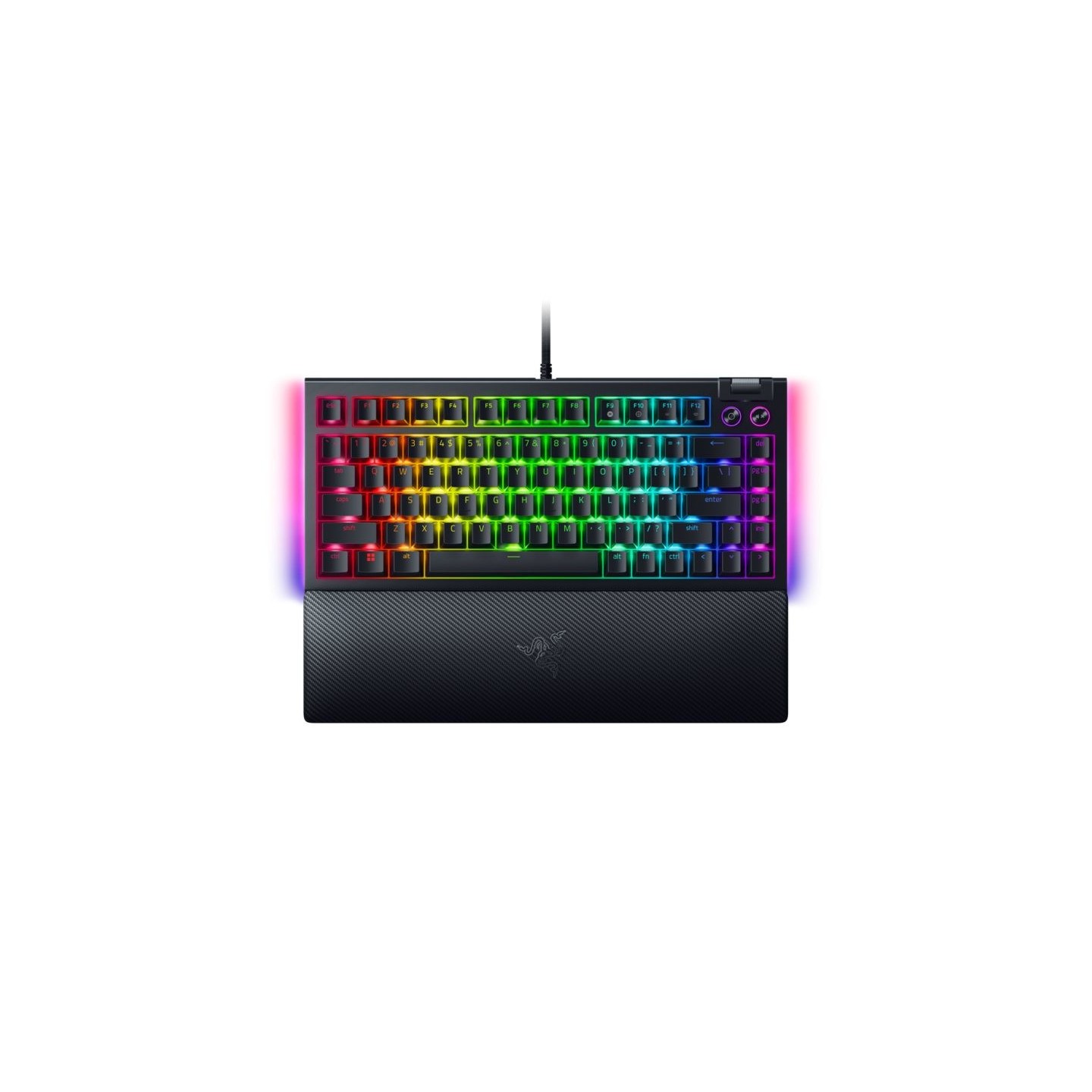 Razer BlackWidow V4 75% - Orange Tactile Switches, Per-Key RGB, Wired (Boxed) — Buy in Cyprus with Fast Delivery