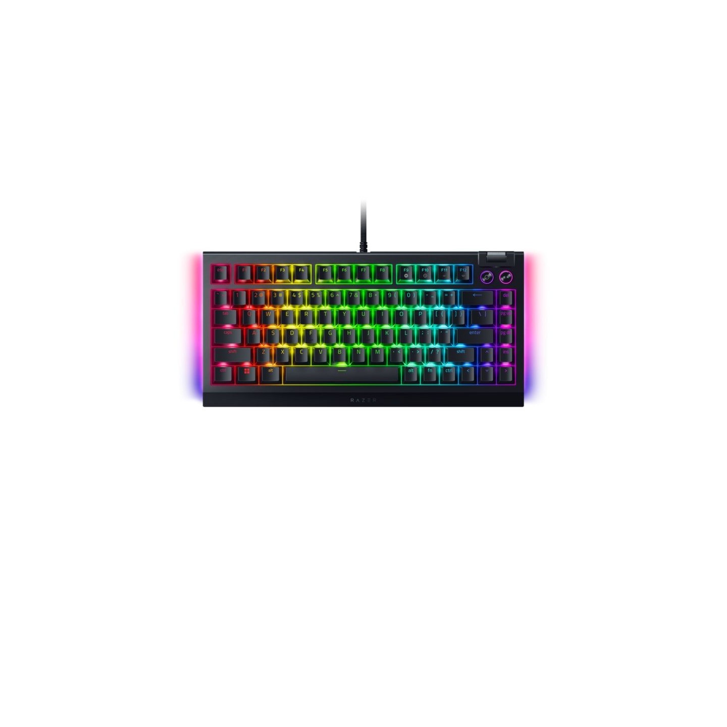 Razer BlackWidow V4 75% - Orange Tactile Switches, Per-Key RGB, Wired (Boxed) — Buy in Cyprus with Fast Delivery