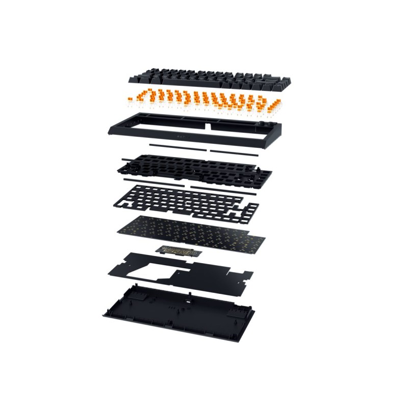 Buy Razer BlackWidow V4 75% - V4 - Orange Tactile Switches, Per-Key RGB, 75% Lay... in Cyprus, Nicosia, Limassol, Larnaka, Pafos