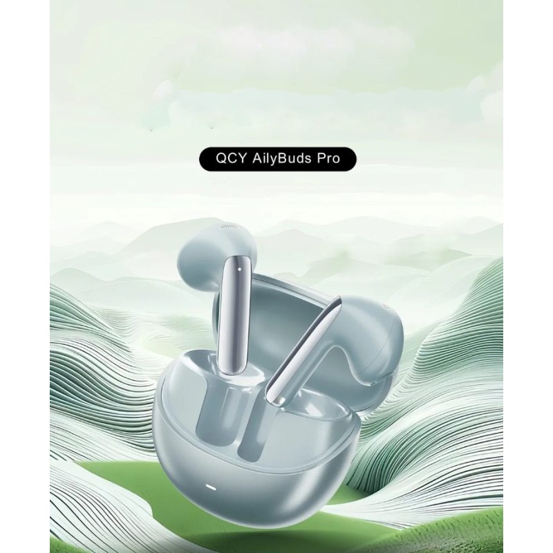 Buy QCY AilyBuds Pro Semi-Ear ANC TWS Green LDAC Ultra HD Multi-point - AilyBuds... in Cyprus, Nicosia, Limassol, Larnaka, Pafos