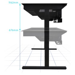 Buy Lian Li DK07X Motorised Standing Desk Station - DK07X - E-ATX-x2 PC Desk for... in Cyprus, Nicosia, Limassol, Larnaka, Pafos