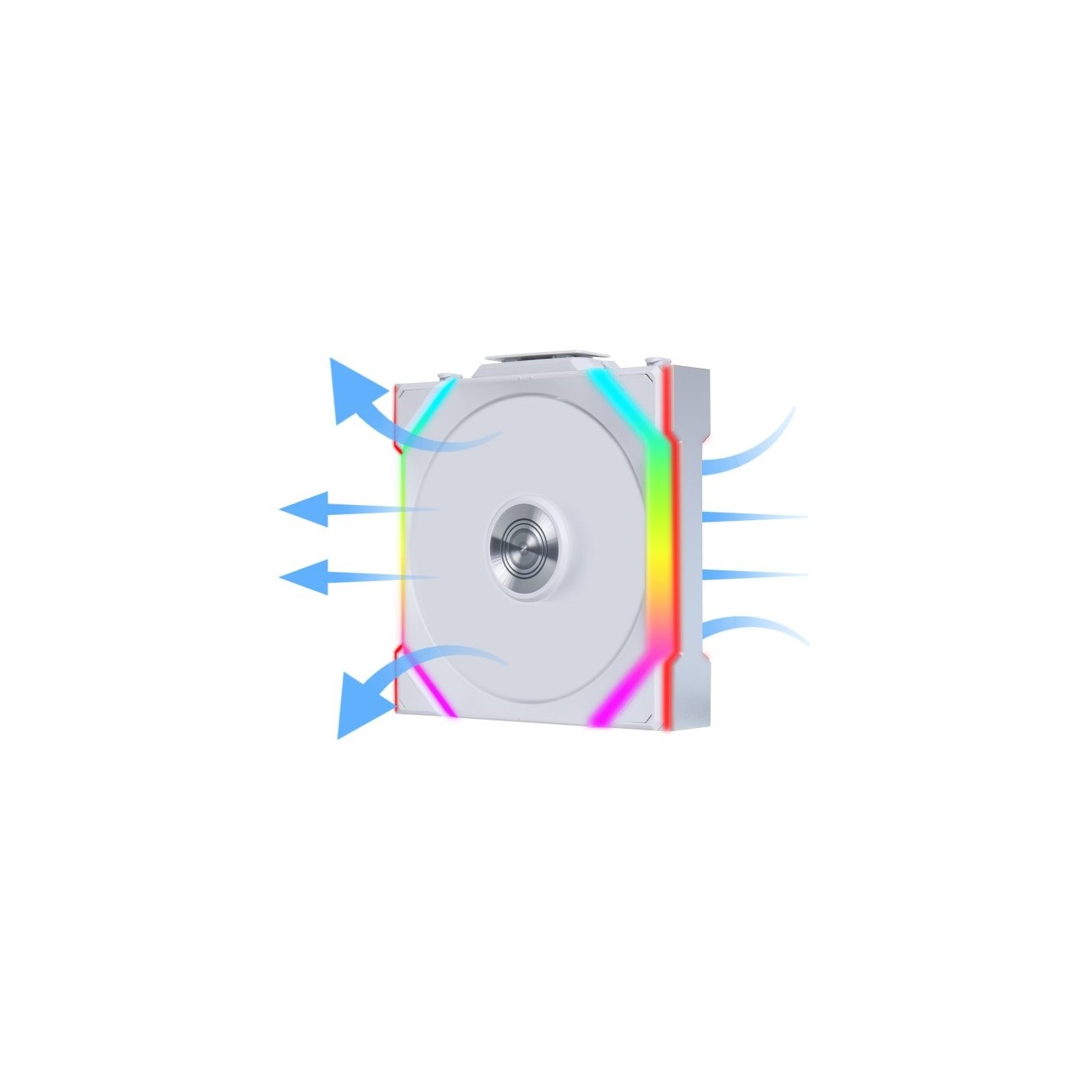 Lian Li UNIFAN SL Wireless 120 Reverse White - UFSL120W-R1W (Boxed) — Buy in Cyprus with Fast Delivery